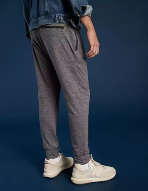 Pantalon Jogging American Eagle AE 24/7 Hangout Grise Homme | APP-58575066